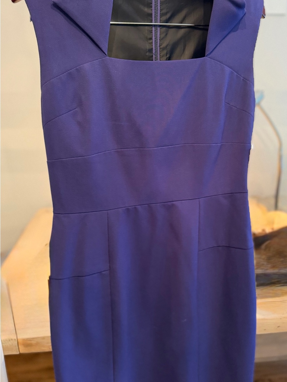 Elegant Purple Sheath Dress - Women's